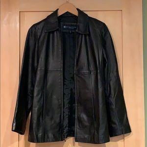 reaction by Kenneth Cole Leather Jacket